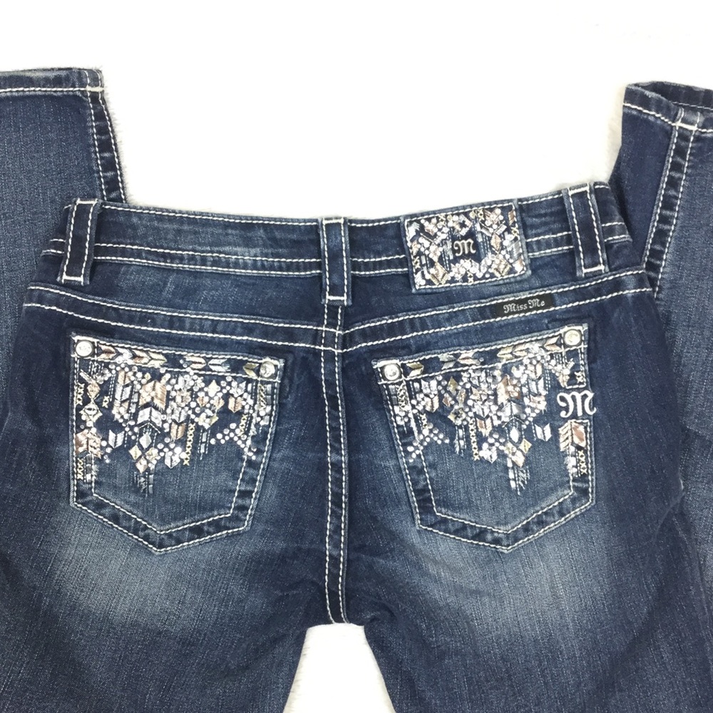 SOLD❌Miss Me Signature ankle skinny jeans - Picture 5 of 8